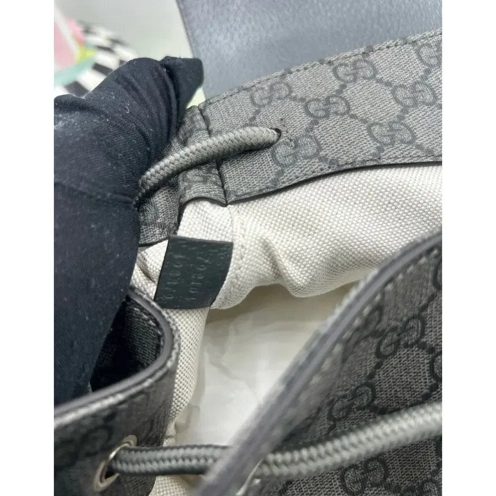 Unisex, Gucci, GG Supreme canvas backpack made in Italy NWT
